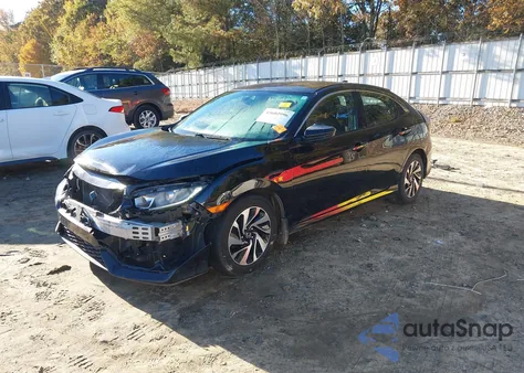 2017 Honda Civic Lx из США, поврежденный, VIN SHHFK7H29HU403179